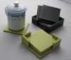 Wholesale leather coaster