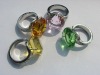 Wholesale elegant crystal napkin ring