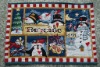 Wholesale christmas tapestry placemat, jacquard place mat,table mat