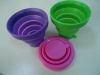Wholesale Silicone portable collapsible cup