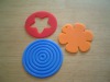 Wholesale hot sell silicone cup coaster