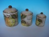 Wholesale Hand painted Ceramic Cookie jar