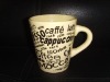Wholesale promotional coffee ceramic mug 270 ml