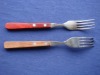 Wholesale color wooden handle fork high quality and reasonable price