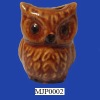 Wholesale ceramic owl toothpick holder