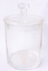 Wholesale handmake clear glass candy jar