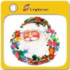 Wholesale Nice Santa Claus Christmas plastic Dish