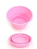 travel silicone Collapsible and portable bowls