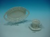 Wholesale Ceramic plates and mugs set,diner sets