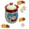 Wholesale Food safe x'mas cookie jar