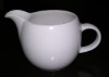 Wholesale super white porcelain creamer pot ceramic
