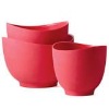 Silicone rubber folding bowl