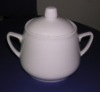 Wholesale Fine porcelain 500cc Super White Sugar Can