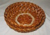 fern and maize fruit basket with garland design