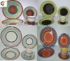Wholesale hand-printed stoneware