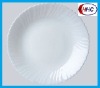 Wholesale WHITE CENTRIFUGING OPAL GLASSWARE DINNER PLATE