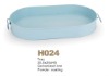 Wholesale oval-shaped metal tray (ISO9001-9002)