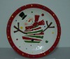 Wholesale Xmas ceramic plate