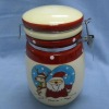 Wholesale Indoor ceramic pots santa clause design
