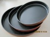3pcs carbon steel nonstick Pizza Pan