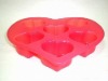 Wholesale heart shape silicone cake pan