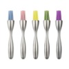 silicone brush with 18/8 s/s handle