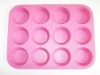 Silicone bakeware round shape cake mold