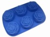 Wholesale hot sell rose cake silicone mold