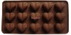 Wholesale 15 Drops Heart Shape Silicone Chocolate Mould