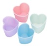 Wholesale Hearted shape silicone decorative cake plate
