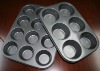 Carbon steel muffin cake pan set