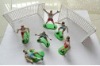 Wholesale football cake decoration set