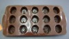 Wholesale black chocolate silicone cake moulds