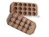 Wholesale Fifteen Caves Silicone Chocolate Molds