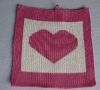Wholesale 100% cotton fabric potholder