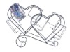 Wholesale Double Heart cup holders