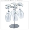 stainless steel wine glass drying rack