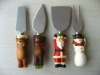 Wholesale Christmas Cheese Knife Set