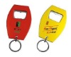 Wholesale plastic bottle opener keychain