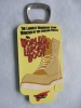 Wholesale PVC bottle opener with shoes pattern