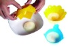 Silicone perfect egg poacher pan