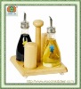 Wholesale Oil and Vinegar Bottles with Salt&Pepper Set