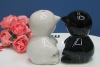Wholesale Factory unique ceramic cruet set animal shaped salt pepper shaker