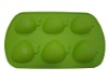 silica gel strawberry ice tray/ silicone ice tube/chocolate mold/2010 new ice box/