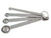 Wholesale stainless steel set of 4 Measuring Spoon