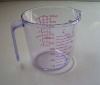 Wholesale Transparent plastic Measuring cup with graduate for good quality
