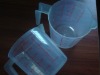 Wholesale plastic reusable plastic cup 500ml