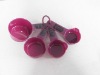 Wholesale 4 pcs Plastic Measuring Cup Set