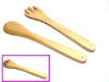 Wholesale wooden salad server set