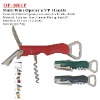 Wholesale (OP-4001P) Corkscrew / Multi Wine Opener / Bottle Opener with Foil Cutter